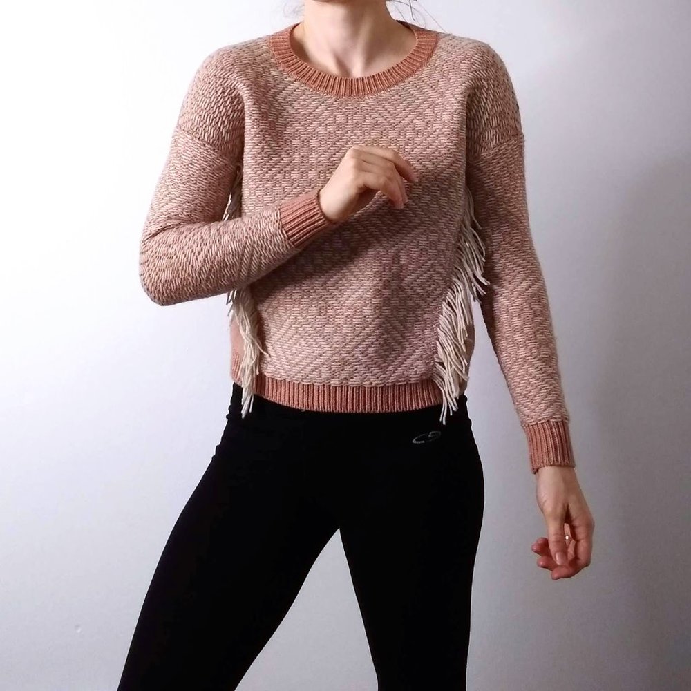 Fringed Sweater | Madewell Sweater